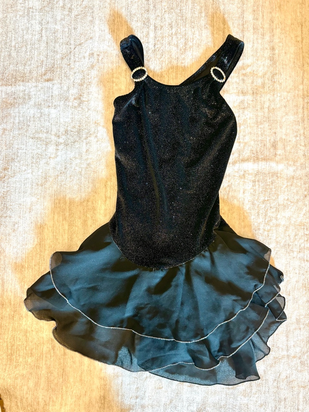 Black Sparkle Girls' Tutu Costume Dress Size 10/12